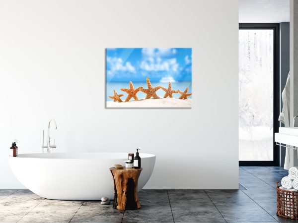 König der Seesterne Lustig, Glasbild Im Angebot – Bild 4