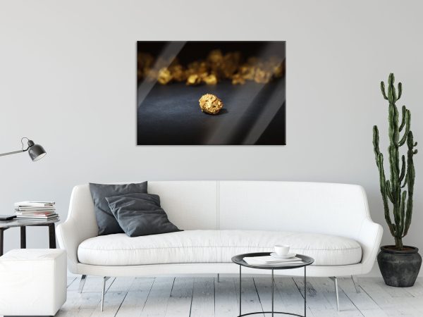Goldnugget, Glasbild Schn?ppchen – Bild 2