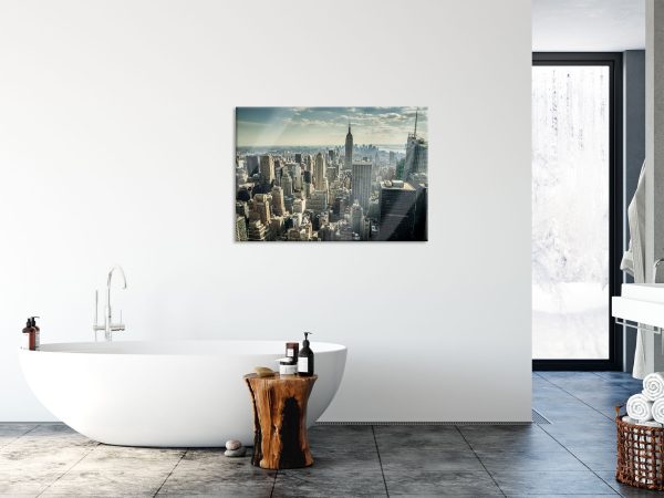 New York bei Tag, Glasbild Angebot – Bild 4
