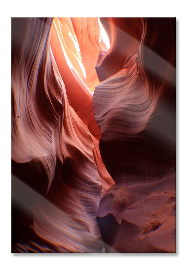 Antelope Canyon Arizona, Glasbild Mode