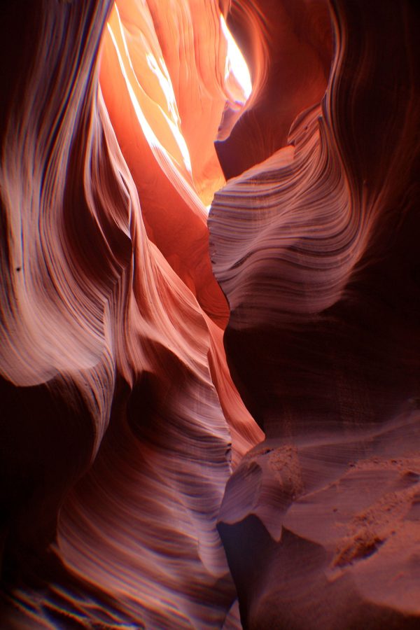 Antelope Canyon Arizona, Glasbild Mode – Bild 5