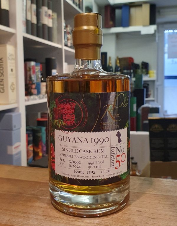 Rumclub Ed.50 Versailles 1990 Guyana Wooden Pot Still  0,5l 55,1% vol. rum Online
