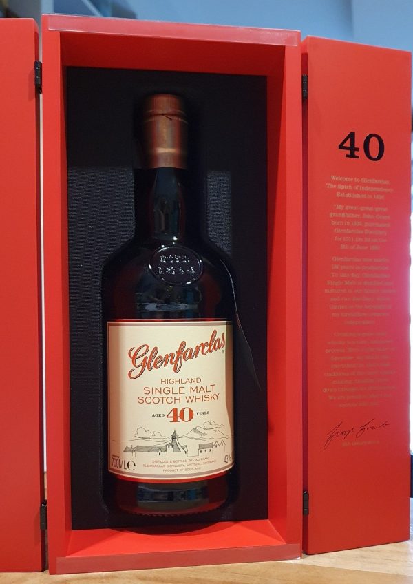 Glenfarclas 40y Highland single malt scotch whisky 0,7l 43% vol. Verkauf – Bild 2