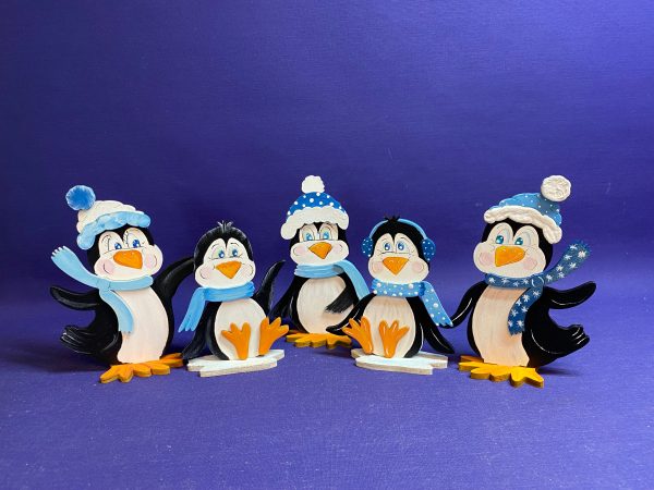 Pinguinpapa mit Mütze, flatternd zum Hinstellen Jetzt online – Bild 4