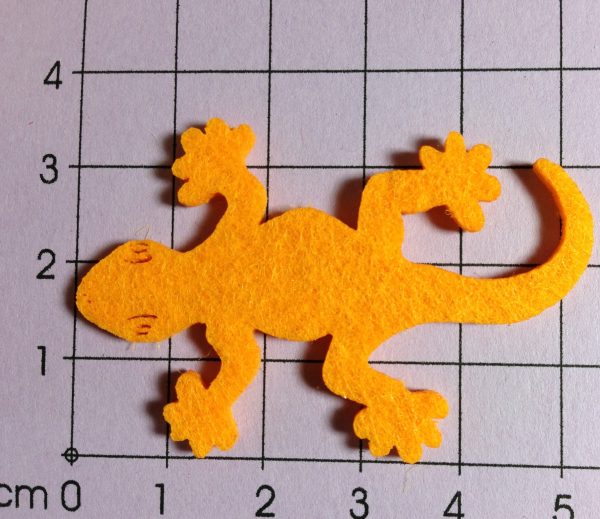 Gecko, Filz Mode – Bild 3