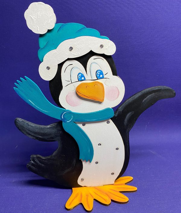 Pinguinpapa mit Mütze, flatternd zum Hinstellen Jetzt online – Bild 3