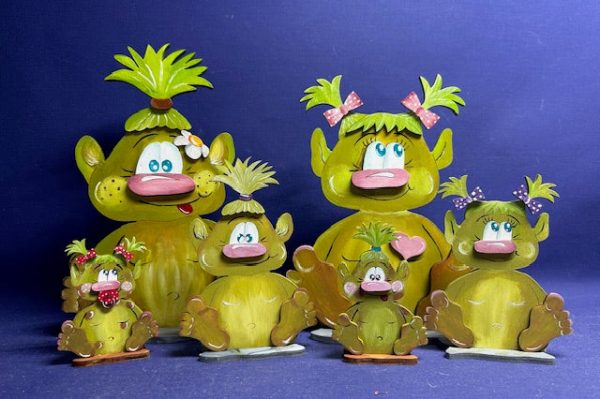 Troll Frodl  und Frieda Verkauf