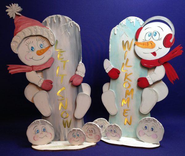 Stele  Let it snow  mit Schneefrau Yuki Angebot – Bild 5