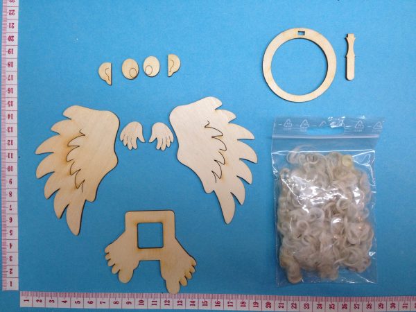 Engel für Kantholz, Pfahlfigur aus Holz Zu verkaufen – Bild 3