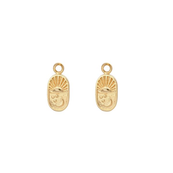 float Ohrring Anhänger Gold  Sunrise & Moonlight  Online