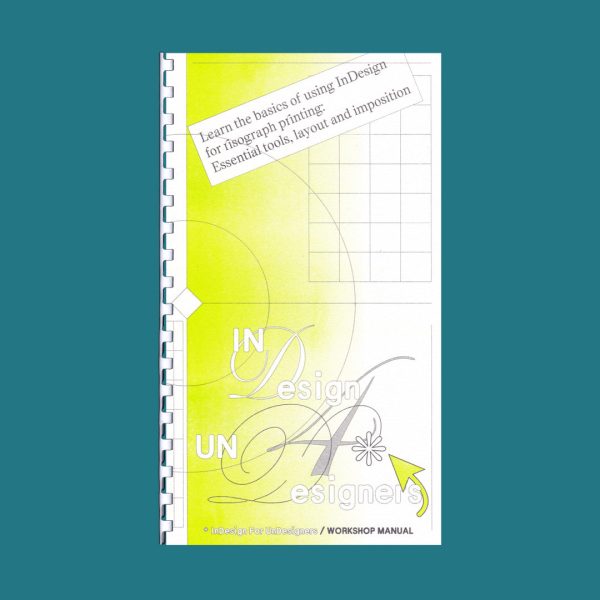InDesign4UnDesigners Hand-book Zu verkaufen