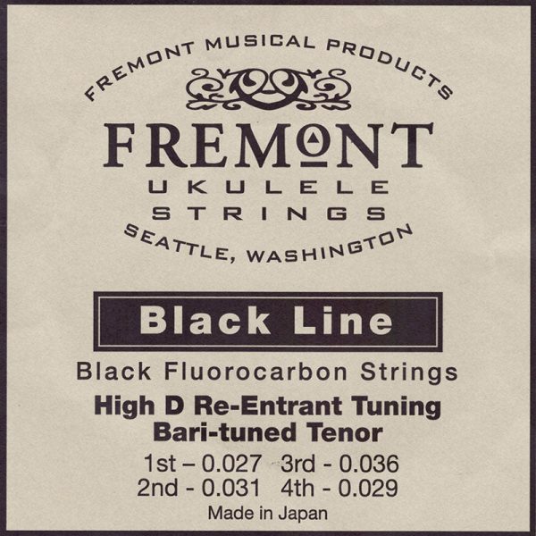 Fremont Ukulele Strings High-D Re-entrant Bari-tuned Tenor Zu verkaufen