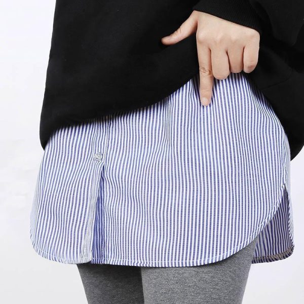Beatrice - Neuer Rock mit hoher Taille   Hemdverlängerung Im Angebot – Bild 5