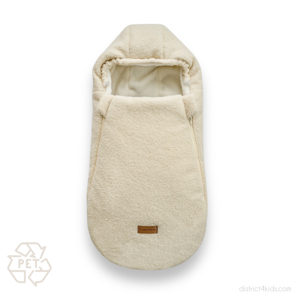 Winterfußsack Teddystoff Boucle für Kinderwagen Autoschale Online